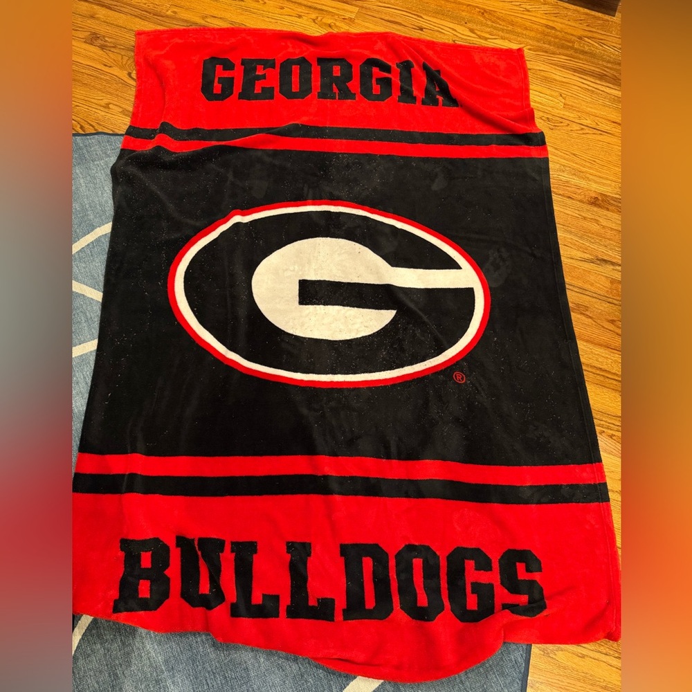 Georgia Bulldogs Fleece Blanket